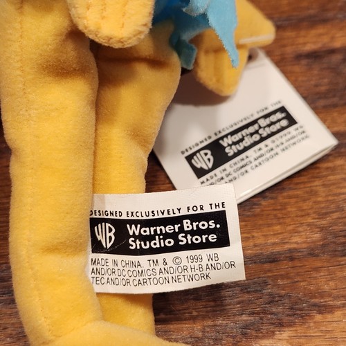 NEW Vintage 1999 Warner Bros Studio Store The Flintstones Bean Bag Plush Set Lot - Picture 21 of 22