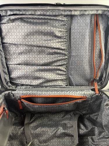 Jaguar Gray Roller Suitcase Bag 23"x14"x 11.5" Used little and Great Shape! - Picture 15 of 23