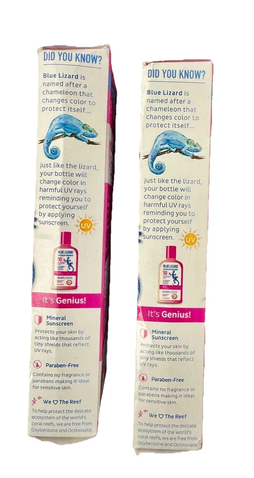 Protector solar Blue Lizard Baby Mineral FPS 50+ protector solar de amplio espectro 5 oz - PAQUETE DE 2 Foto 3 de 4