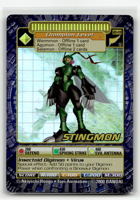 Digimon Digi Battle - Stingmon BO-119 - Foil - Series 3 Bandai