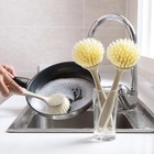  Kitchen Cleaning Brush Dish Washing with Handle, Cartoon Dishwashing