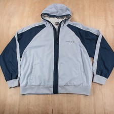 vtg 2004 y2k NIKE colorblock hooded windbreaker track jacket 2XL youth kids
