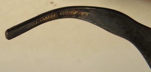 Bracciale Vintage Wm A Rogers Oneida Floreale Argento Placcato Cucchiaio 2,5" Incrocio - Foto 16 di 21