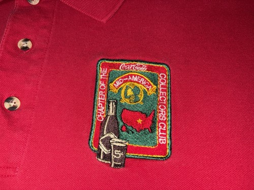 Port & Company Vintage Coca-Cola Mid-America Collectors Club Poloshirt XL - Bild 4 von 8