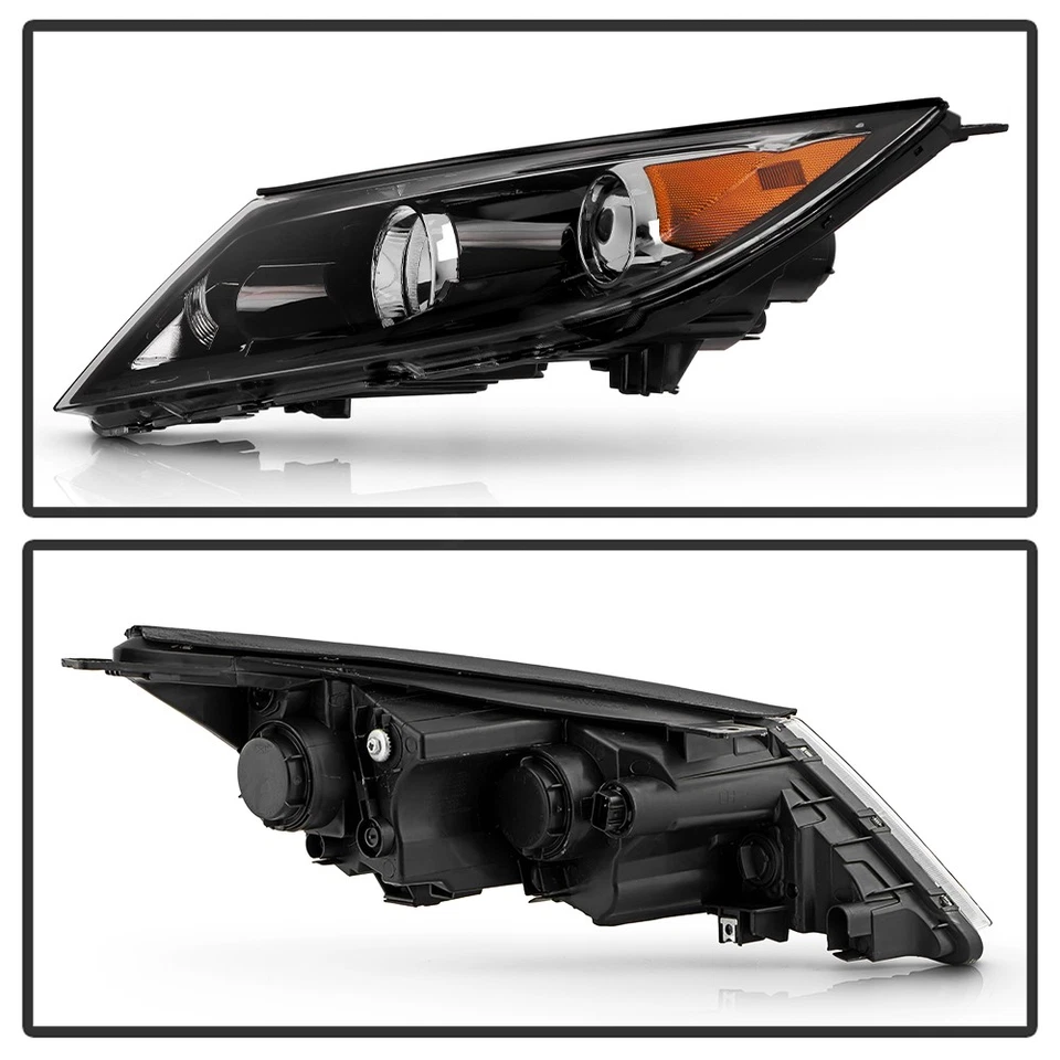 For 2011-2012 Kia Sportage w/o LED DRL Projector Headlights Headlamps Left+Right - Image 3 of 4