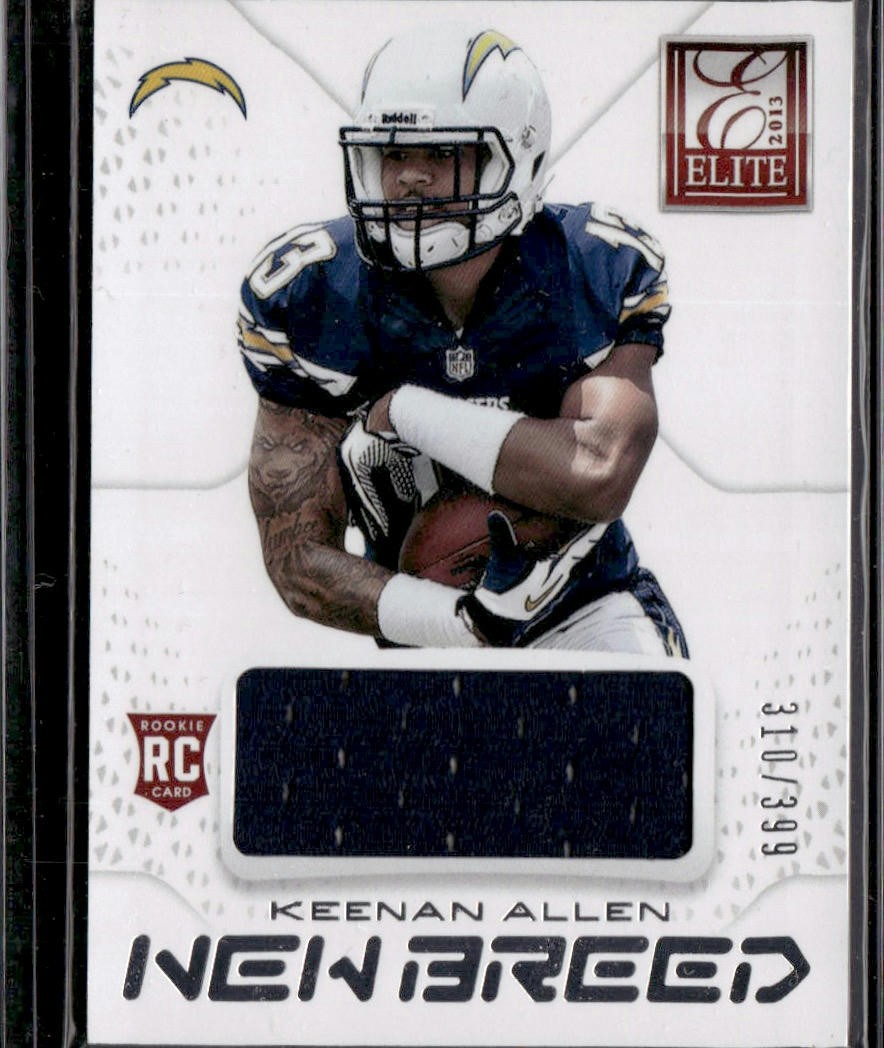 Keenan Allen Panini Elite New Breed Jersey #5 Base