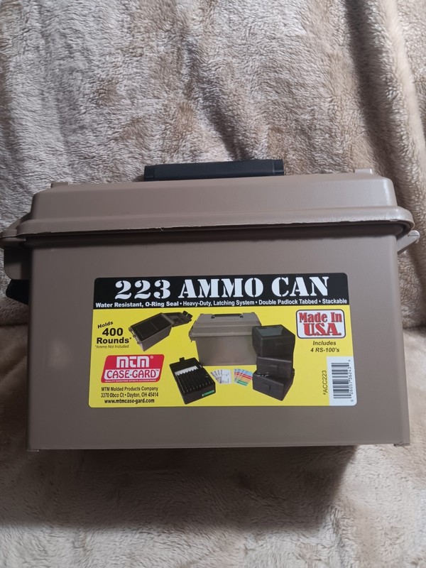 MTM Case-Gard ACC223 .223 Ammo Can 400 Rounds *DAMAGED*