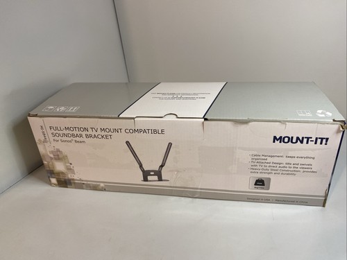 Mount-It! MI-SB44 Sound Bar TV Mounting Shelf Compatible with Sonos Beam Speaker - Picture 10 of 12