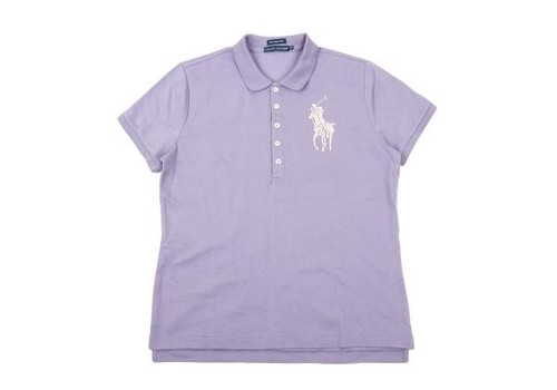 RALPH LAUREN Poloshirt viele Knöpfe Perlen Pony Logo Größe XXL (K-154022) - Bild 2 von 12