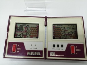 Nintendo Game & Watch Mario Bros. MW-56 Handheld Used Missing Hinge Cover
