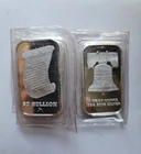 1 oz .999 Fine Silver Bar ~ SD Bullion ~ Constitution / Liberty Bell Bullion