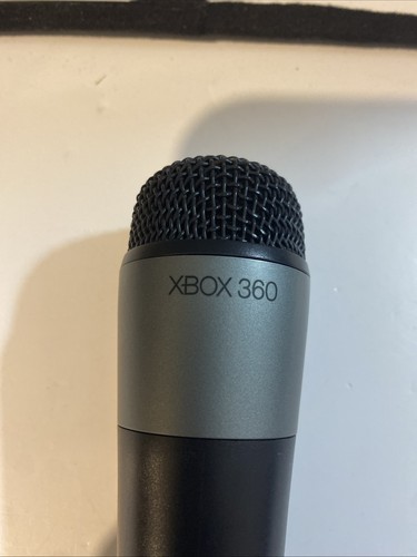 Genuine OEM Microsoft Xbox 360 Microphone Mic Wireless Model #1380 Black - Picture 2 of 3