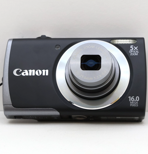 Canon PowerShot A3500 IS 16.0MP Compact Digital Camera Black Tested Boxed Kit VG - Picture 3 of 18