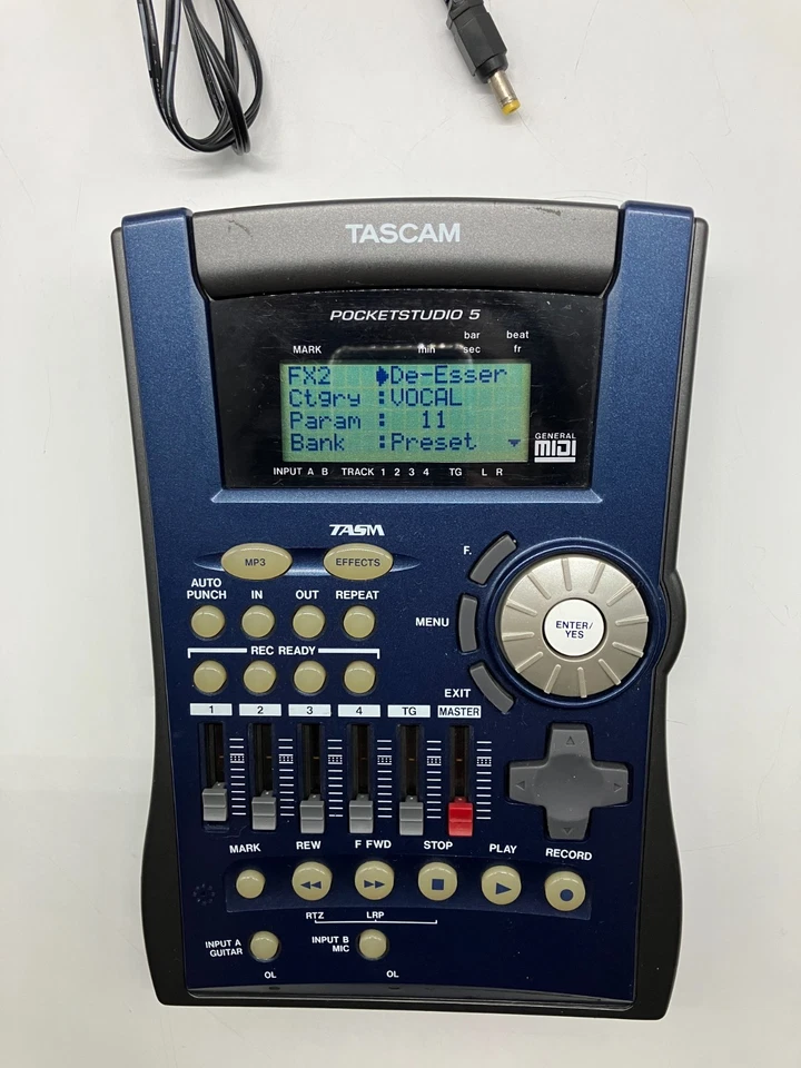 Tascam Pocketstudio 5 funktionstüchtig mit Adapter 0180364 - Bild 3 von 4