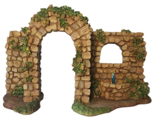 Fontanini Krippendorf Gartenwand 55501 für 5 Zoll  - Bild 1 von 14