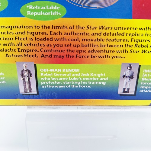 Star Wars Micro Machines Action Fleet 2-Pack Landspeeder AT-ST W/ Luke Skywalker - Picture 13 of 16