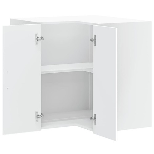 Kitchen Wall Corner Cabinet Porto Floating Storage Cupboard Kitchen Wall Unit - Picture 5 of 37