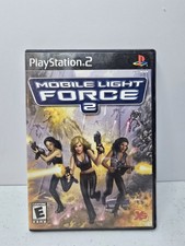 XS Games Mobile Light Force 2 CIB - Sony PlayStation 2 PS2 Shooter