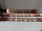 3-Sioux Chief 521-851PK Copper Plated Steel Stub Out Flat Bracket 20 L x 2 H in.