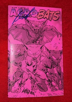A.C.R.O.Bats signed Rob Liefeld new TMNT like 2x ashcans AcroBats
