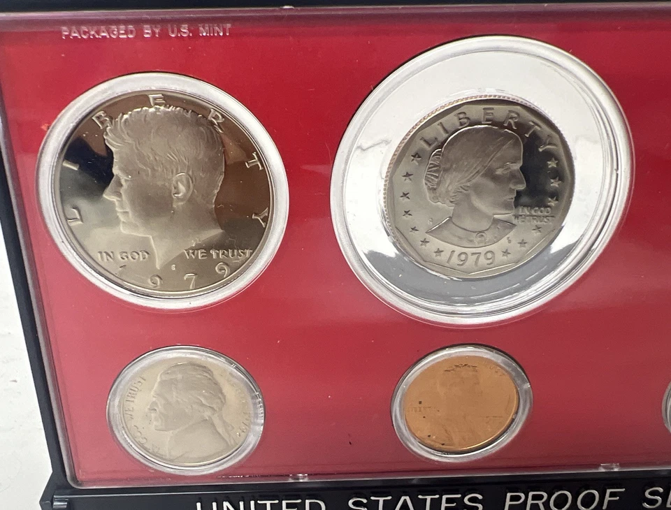 1979 US Coins Proof Set In It's Own Display Case Complete - Image 2 of 4