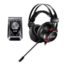 XPG EMIX H30 SE Wired PC Gaming Headset w/SOLOX F30 Amp Detachable Mic - Sealed