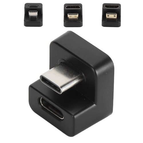 U Shaped Adapter Professional Efficient Supports PD20W Portable 180° Angle Ad CB - Afbeelding 6 van 32