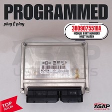Ecm Ecu 2.8l At Vw Volkswagen Passat 2000 3b0907551ba Plug N Go.