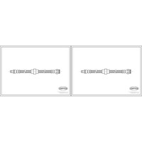 2X Corteco Bremsschlauch BremsschlÄUche Vorne Passend FüR Peugeot 205 309 505