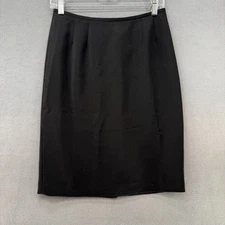 Collections For Le Suit Straight & Pencil Skirt Womens 4P Black Lined Formal