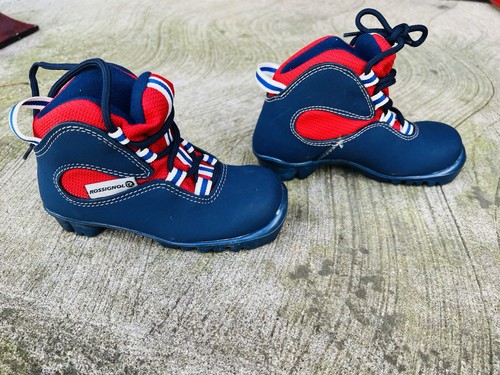 Botas de esquí de fondo Rossignol para niños talla US 11 NNN usadas muy buenas pequeñas - Imagen 2 de 14