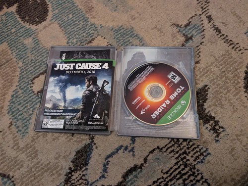 Shadow of the Tomb Raider Edición Steelbook Limitada (Xbox One) Probado y Funcionando - Imagen 4 de 4