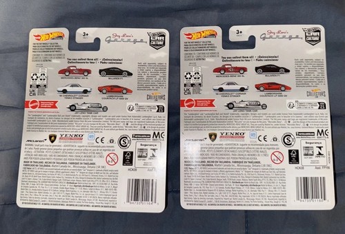 HOT WHEELS PREMIUM JAY LENO’S GARAGE McLAREN F1 & LAMBORGHINI COUNTACH LOT OF 2 - Picture 4 of 4
