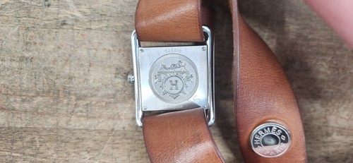 Vintage Hermes Barenia Quartz Watch BA1.510 31.7mm - Picture 7 of 8