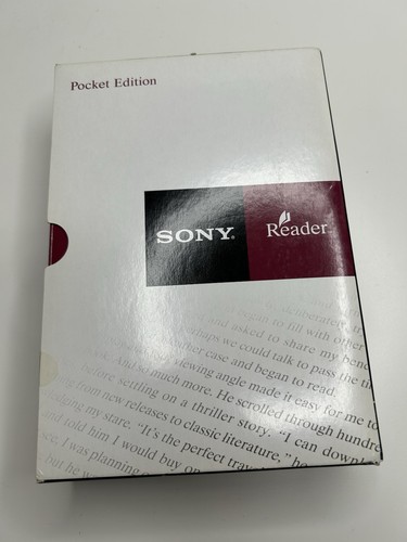Sony Pocket Edition E-Reader PRS-300 Wi-Fi 5in - Silver Needs Battery FOR REPAIR - Picture 8 of 9