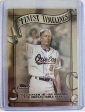 2025 Topps Finest Lot (6) Cal Ripken Jr. Mike Trout Lawrence Butler