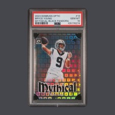 2023 Donruss Optic Bryce Young Rookie Mythical PSA 10 Black Pandora 16/25 
