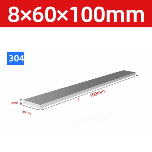 304 Stainless Steel Flat Bar Metal Plate Strip Width 10mm-80mm Thick 3mm to 20mm - Picture 138 of 143