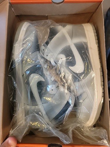 Size 11M / 12.5W - 1 of 1000 Made 2003 Nike Dunk Premium High Haze - Picture 5 of 5
