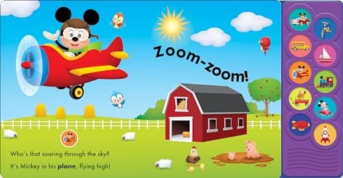 Disney Baby Mickey Mouse, Minnie, and More! - Mickey on the Move 10-Button Sound - Picture 3 of 4
