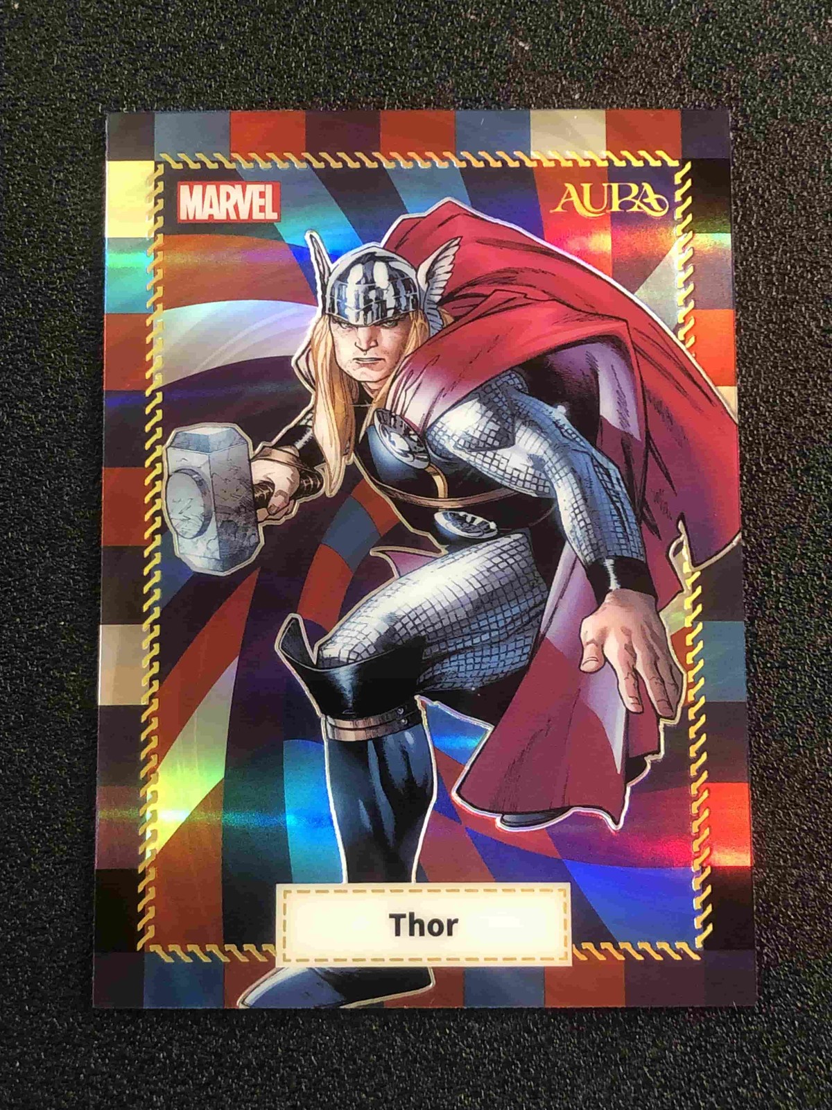 2025 KAKAWOW AURA Marvel Check Refractor #AM-CH-34 Thor 14/75