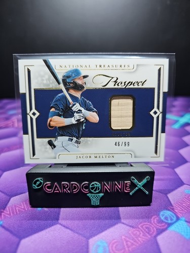 2024 Panini National Treasures Jacob Melton Bat Relic /99 Houston Astros