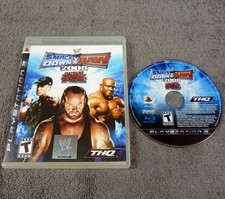 WWE SmackDown vs. Raw 2008 Featuring ECW (Sony PlayStation 3, PS3) No Manual