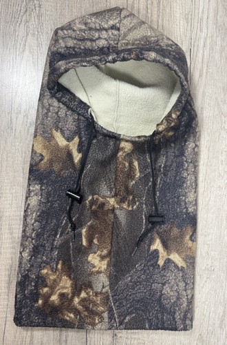 Máscara facial de pasamontañas de caza polar camuflaje Realtree de colección calentador de cabeza capucha OSFM EE. UU. - Imagen 2 de 12