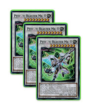 Yugioh! Psychic Blaster Mk-II DUAD-EN040 (SR)  1st Ed 3x "Synchro Support"