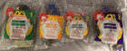 1999 Inspector Gadget McDonald’s Happy Meal Toys #1,2,3(watchbelt)+ #8. (Sealed) — photo 1