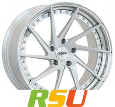 Oxigin MP1 silver brush, lip polish 9x21" ET38 LK5 114.3 ML 72.6 Alufelgen 21...