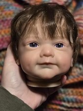 19'' Reborn Baby Painted Doll Kit Newborn Unassembled Baby Rooted Hair DIY New