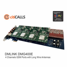Dmlink DMG400E 4 GSM Wireless Modules PCI-E Card Asterisk Elastix Trixbox