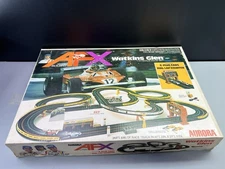 Aurora AFX Watkins Glen Race Set No. 2448 USED ONCE LOOK! G Plus Slot Cars